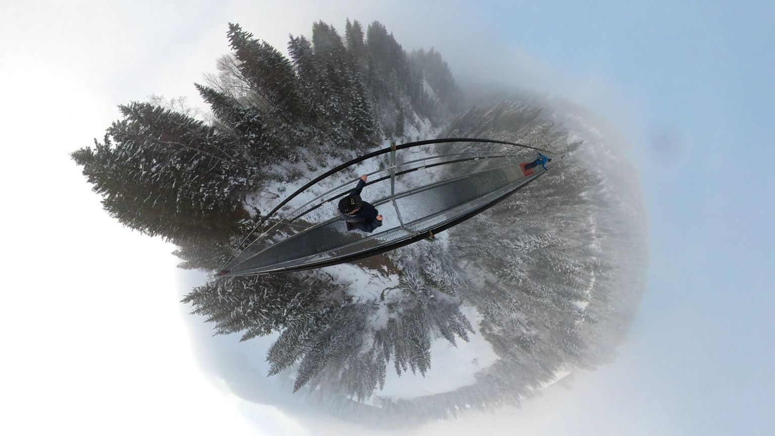 Hängebrücke 360°